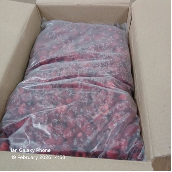 Raspberry IQF 80/20