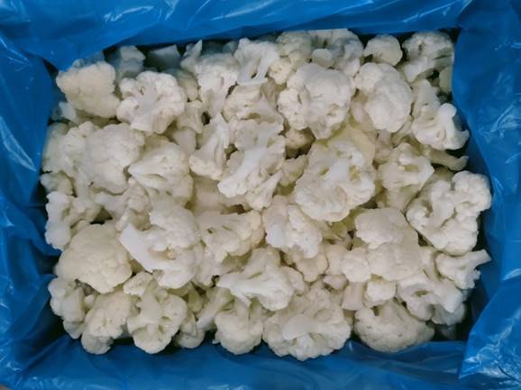 Cauliflower IQF 30-50 Origin Egypt 10kg carton
