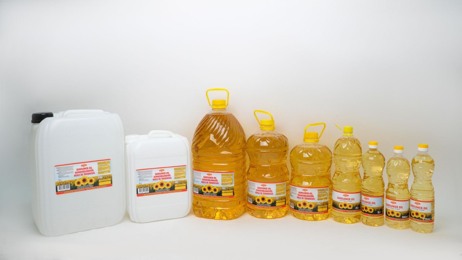 Sunflower oil 1l PET Ukraine