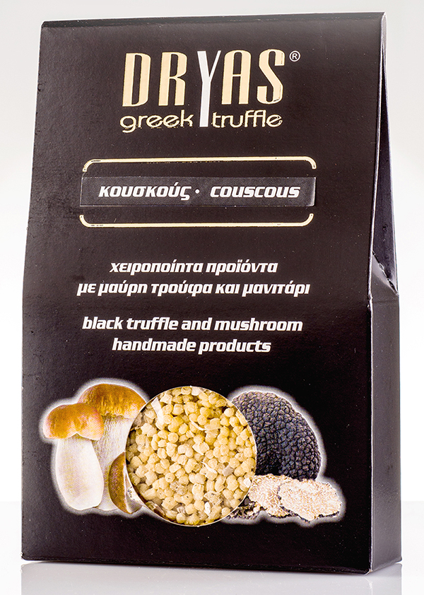 Couscous with black truffle and porcini mushrooms 200gr