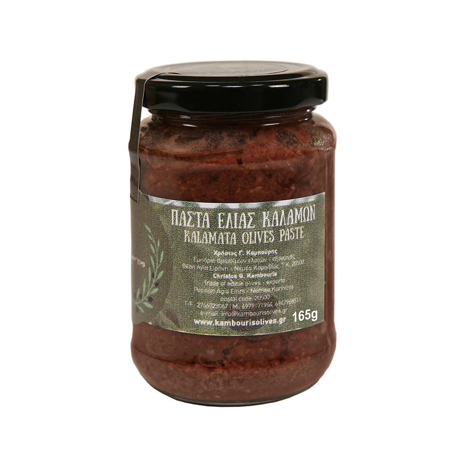 Olives of different varieties in vacuum 250gr and jars with olive paste - Pack of 10 pieces