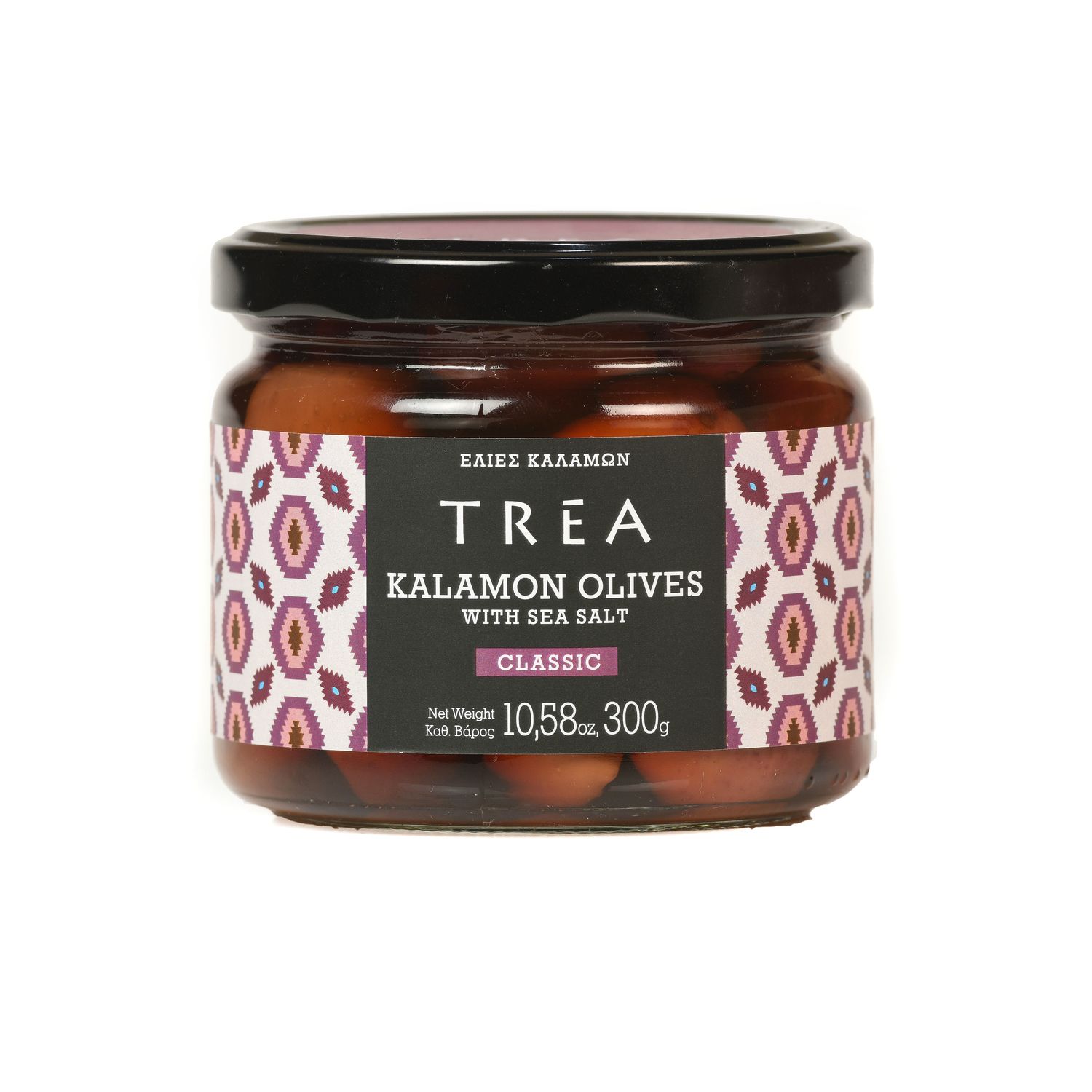 Kalamon olives with sea salt 300g
