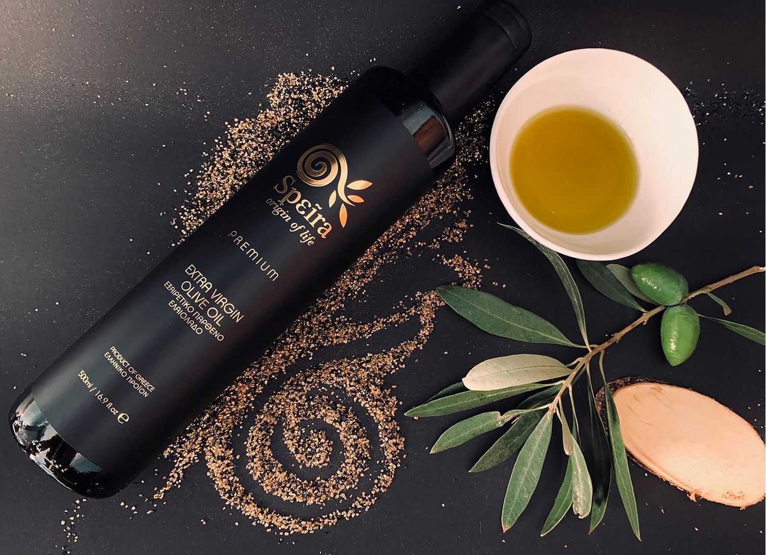 Premium Extra Virgin Olive Oil - 100% Monovarietal - "Koroneiki" - 500ml