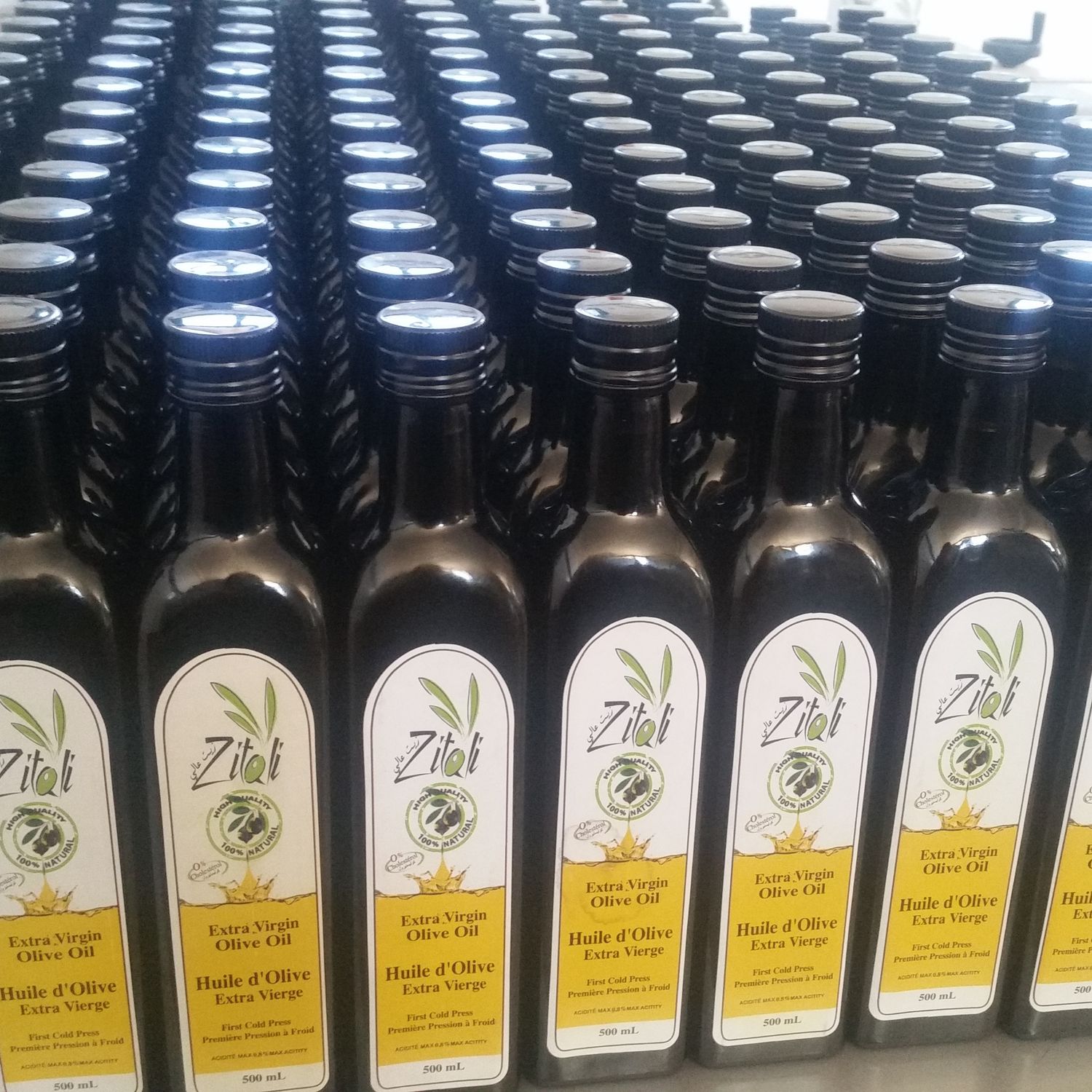 Extra virgin olive oil 250ML in Glass Bottle