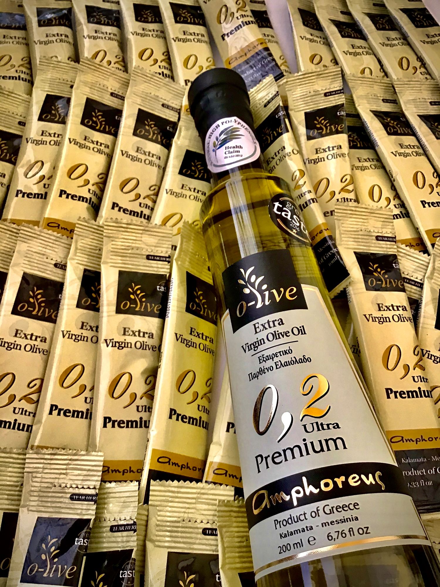 Individual Portions of Olive Oil Premium 0.2 Ultra 10ml