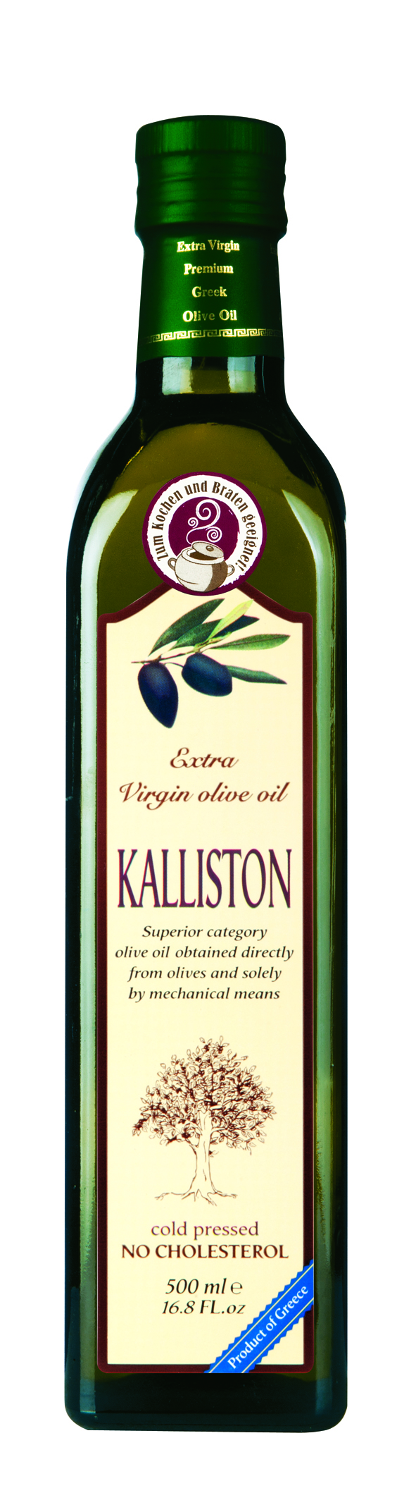 EVOO 250ml Glass Container Greece