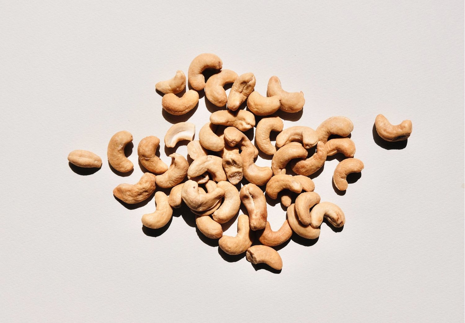1kg cashew Nut seed - Fried with salt. Export quality
