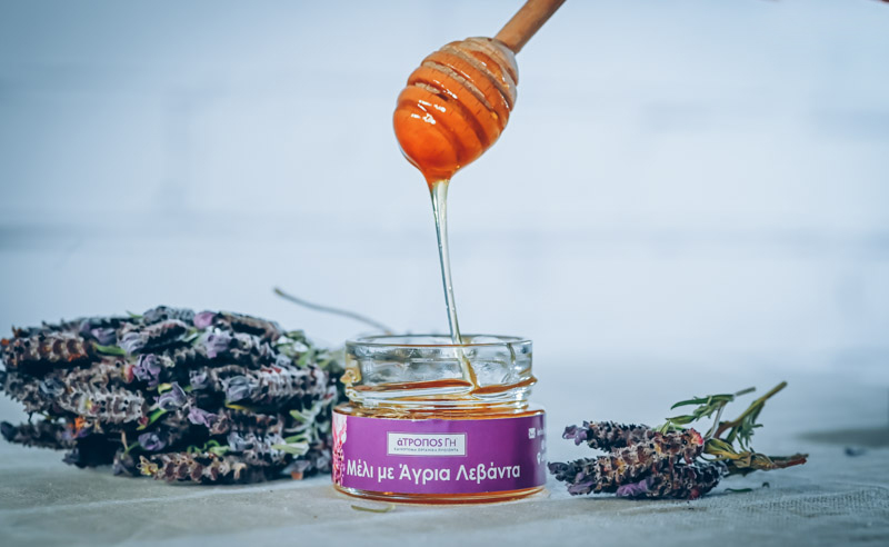 Honey with wild lavender 250g
