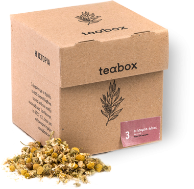 THE CALM SUN # 3 CHAMOMILE (12 individual teas in cans)