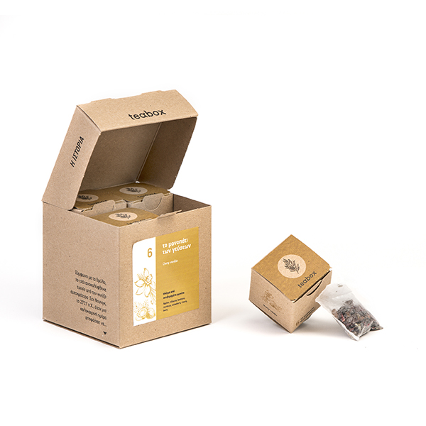 The Path of Flavors # 6 Coconut, Vanilla And Cherry Tea (8 Individual Teas In Boxes)