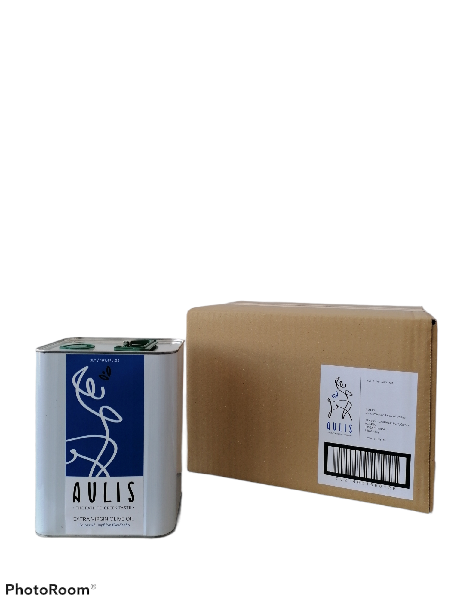 3lt Can Aulis Premium Extra Virgin Olive Oil