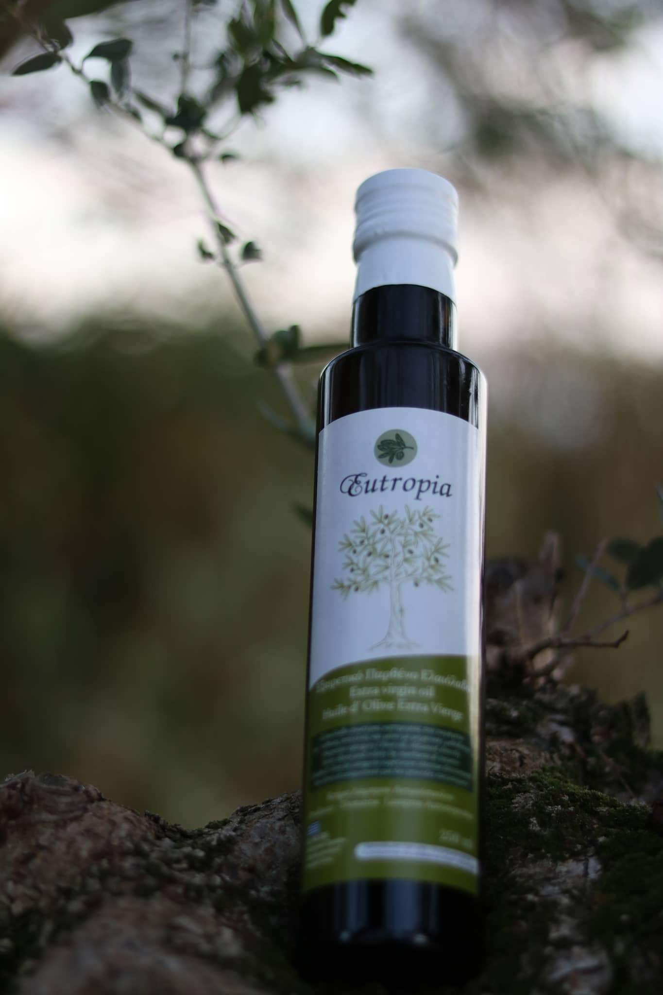 EVOO 250ml Glass Container Greece