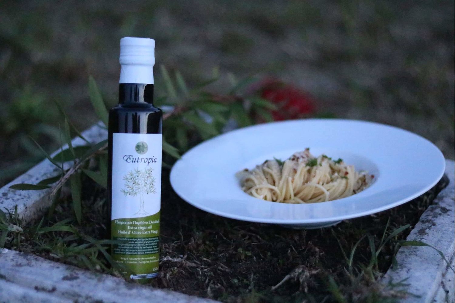 EVOO 250ml Glass Container Greece