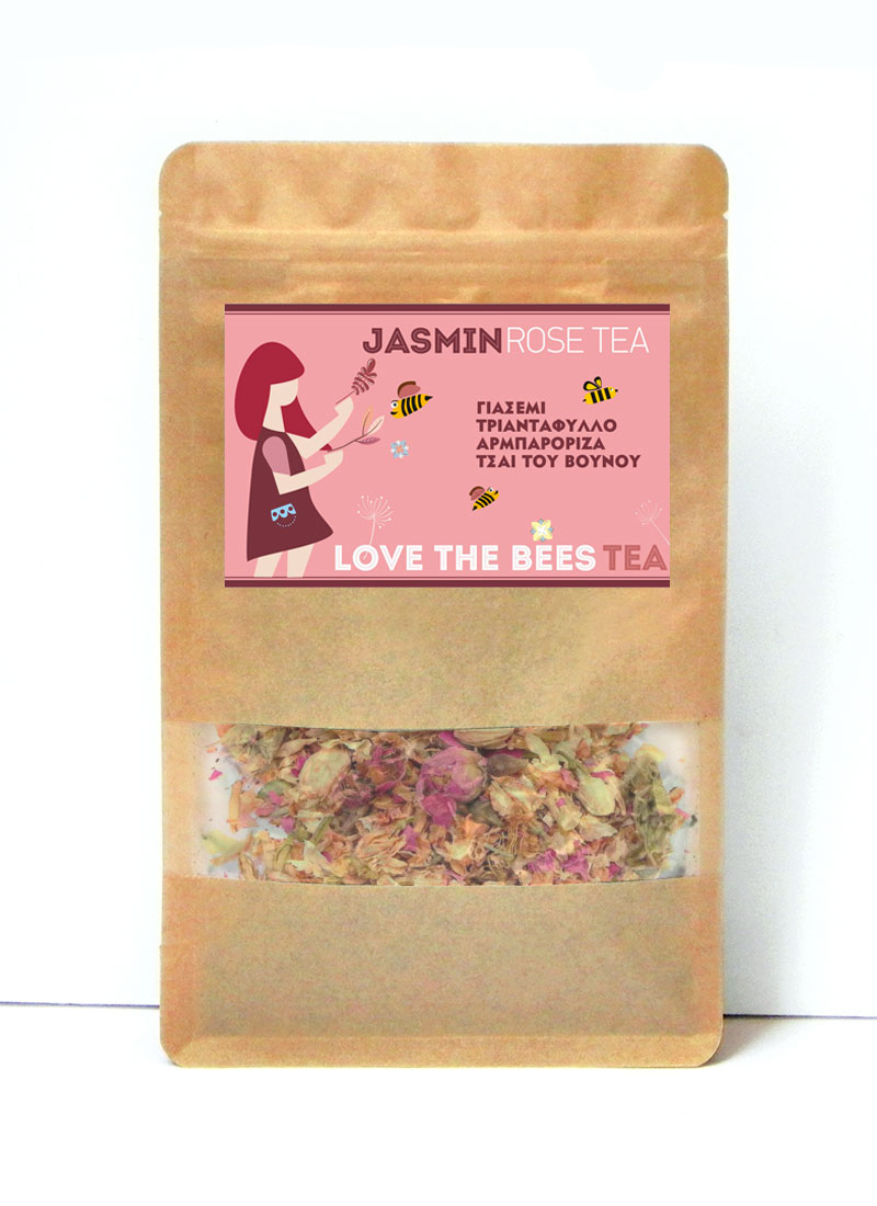 Herbal drink Rose - Jasmine 40gr