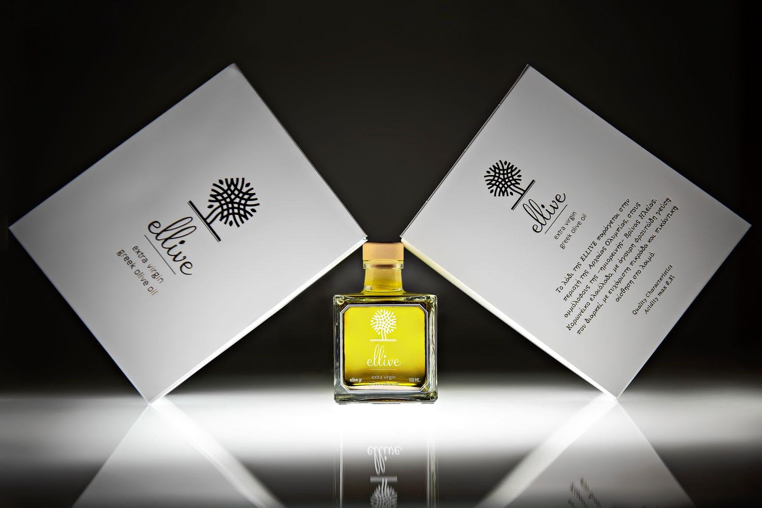 EVOO 100ml Glass Container Greece