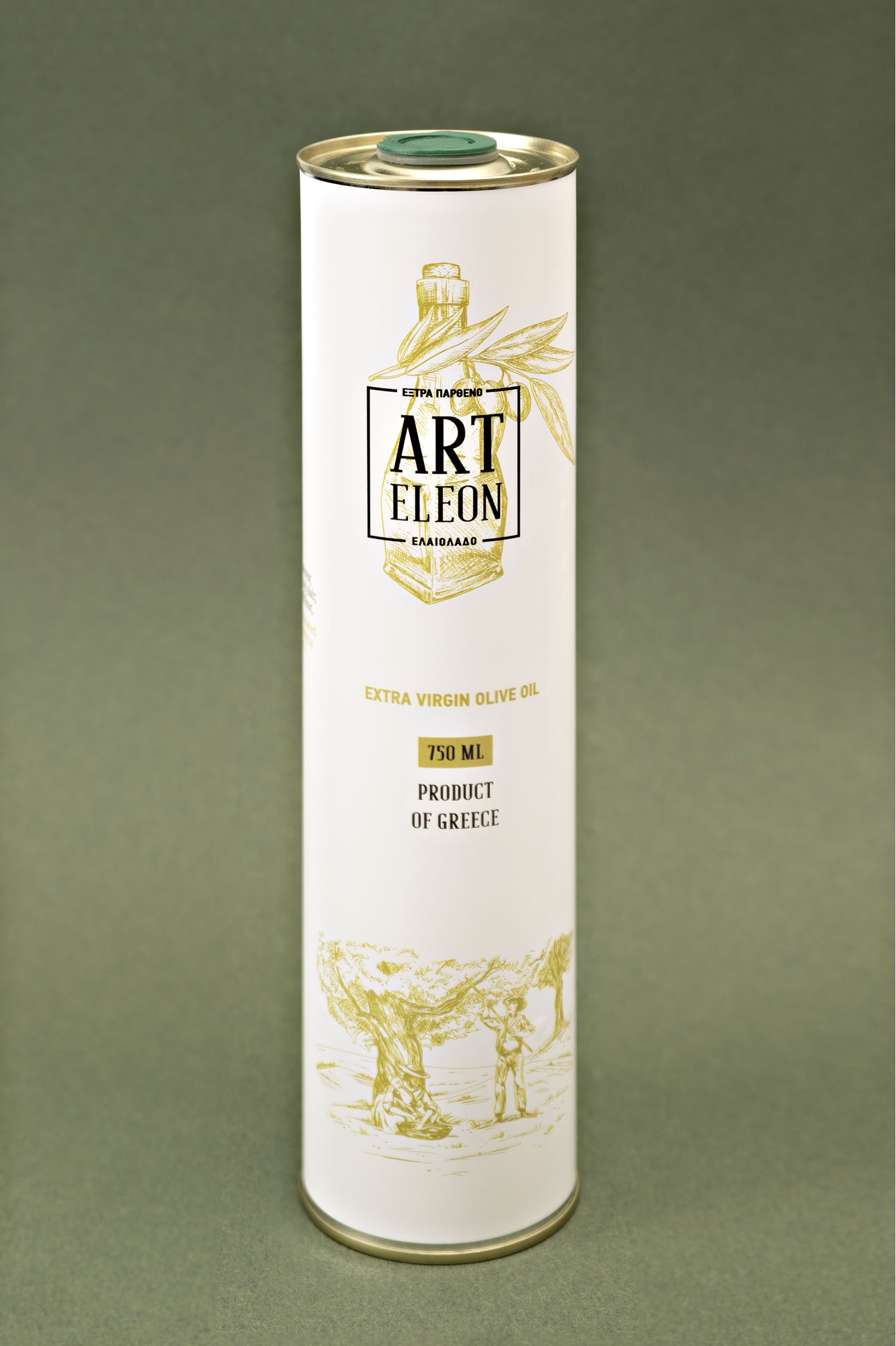 EVOO 750ml TIN Can Greece