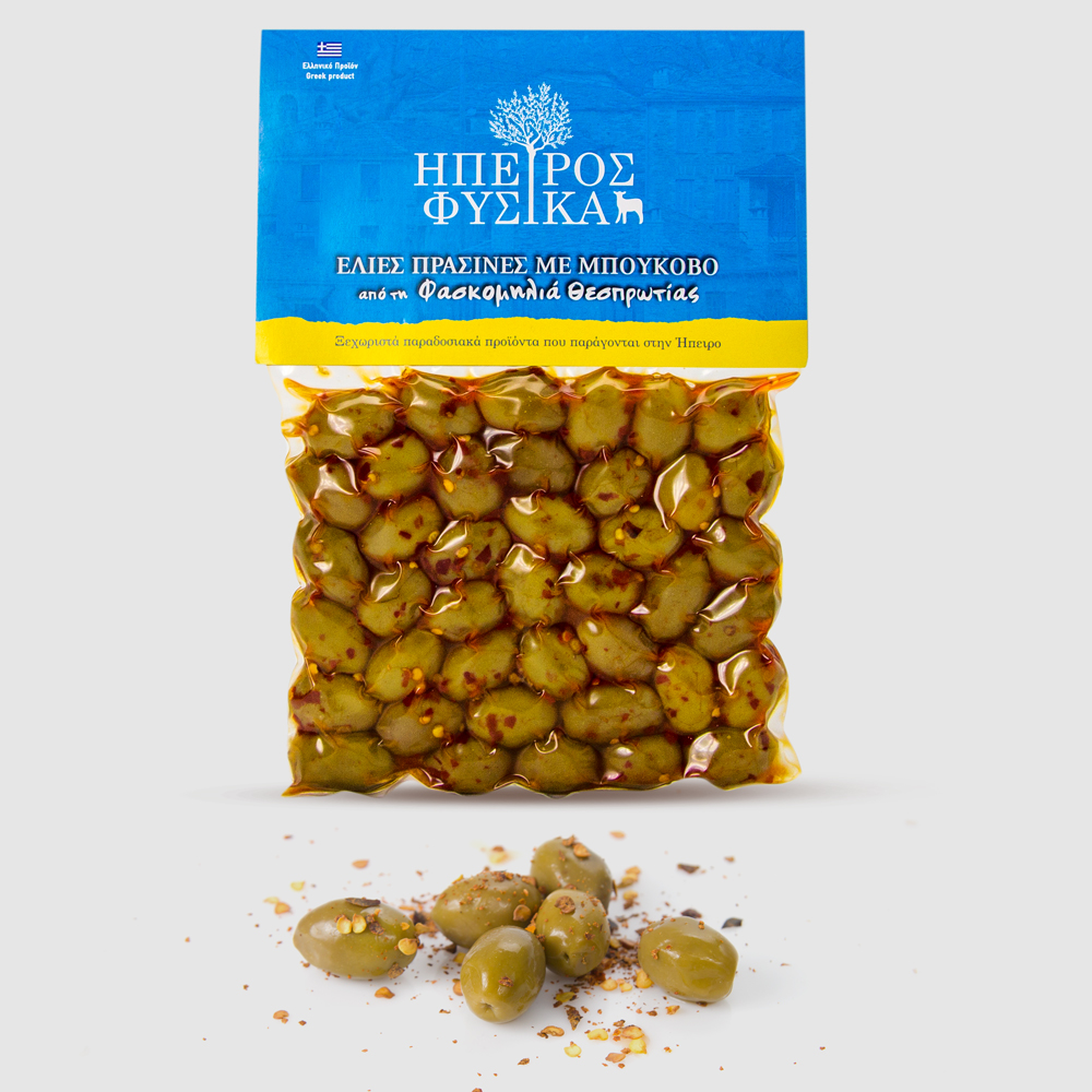 Green Olives with bukovo 250g