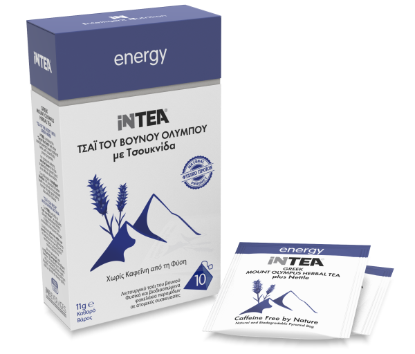 iNTEA 'Energy' Mount Olympus Tea | Envelopes-Pyramids 11gr