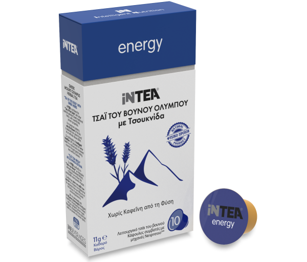 iNTEA 'Energy' Mount Olympus Tea | Nespresso capsules 11gr