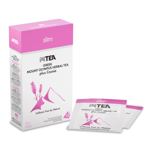 iNTEA ‘Slim’ Mount Olympus Herbal Tea | pyramid teabags