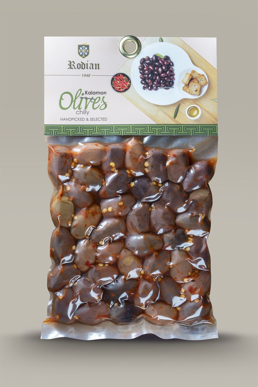 Spicy kalamon olives 150g - Vacuum