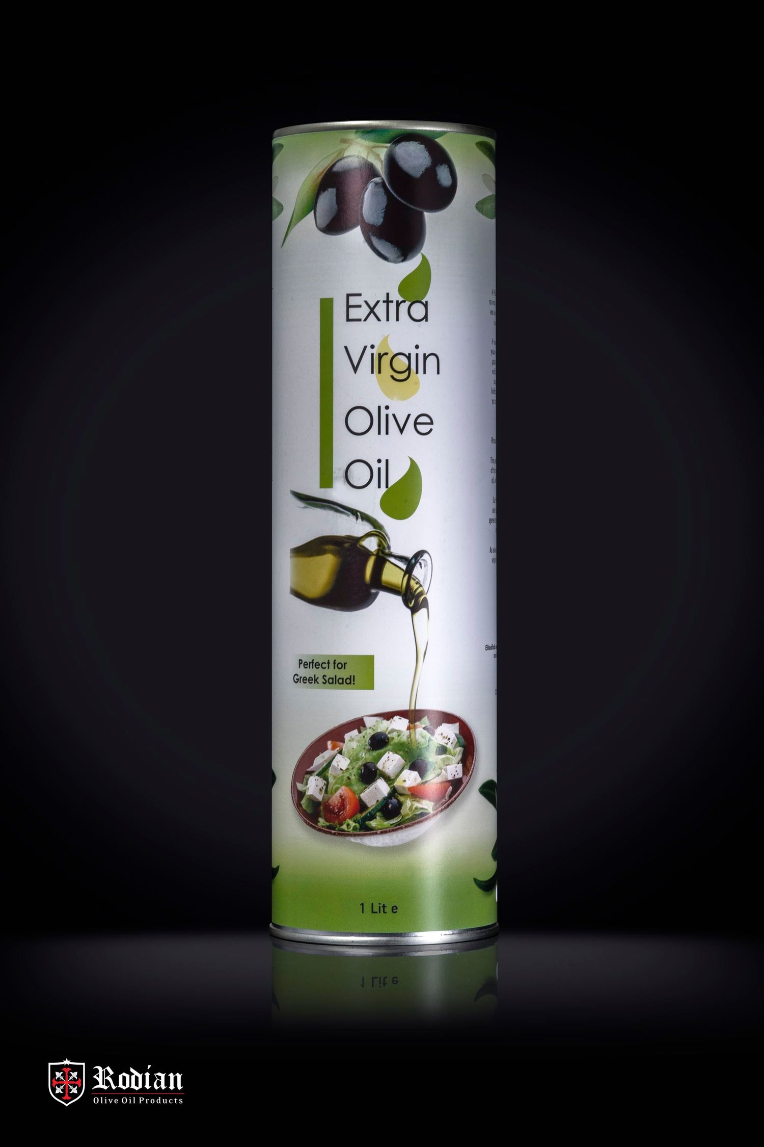 Extra Virgin Olive Oil 1L - METAL TIN Packaging