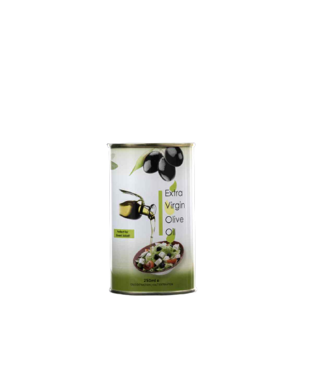 Extra Virgin Olive Oil 250ml - METAL TIN Packaging