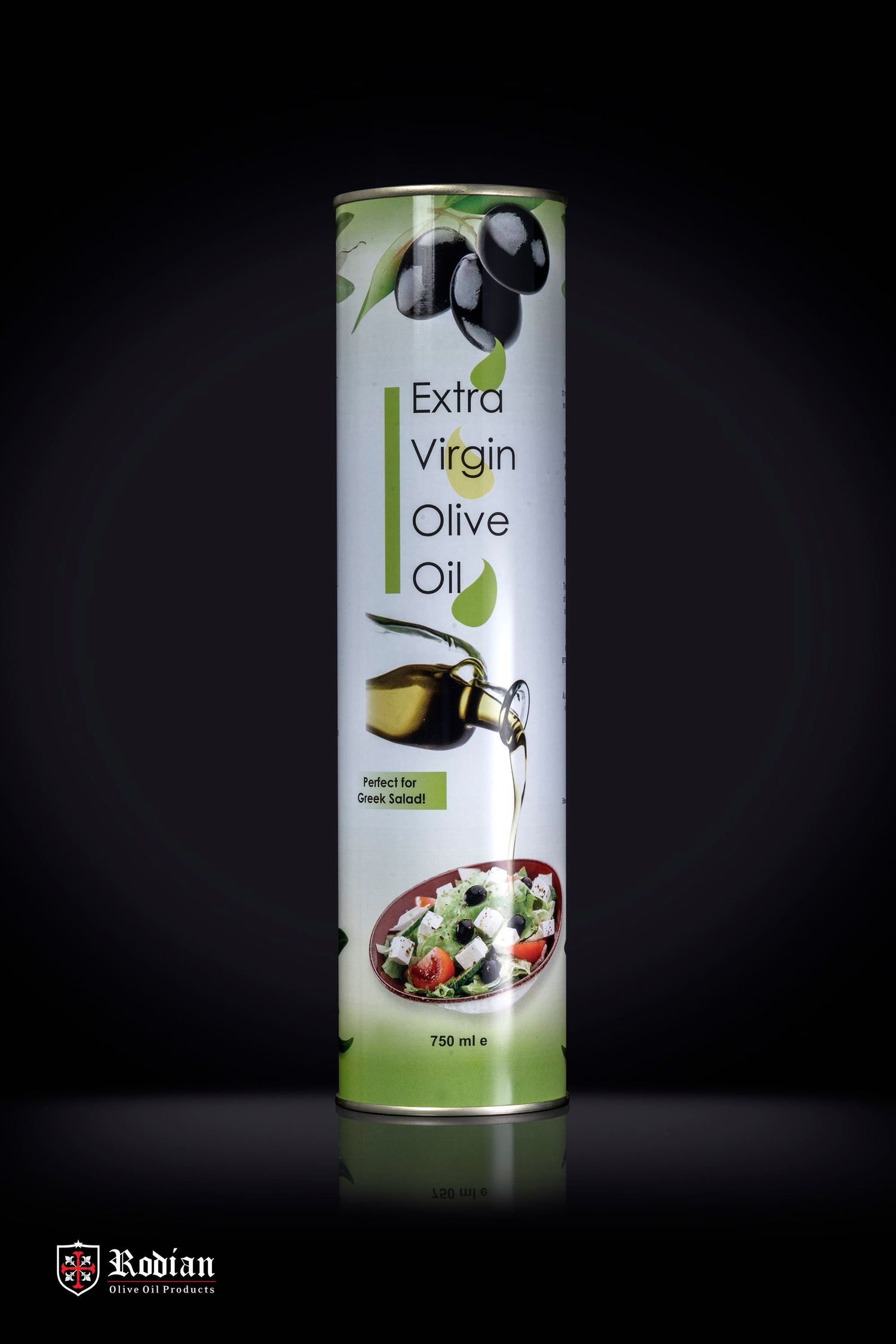 Extra Virgin Olive Oil 750ml - METAL TIN Packaging