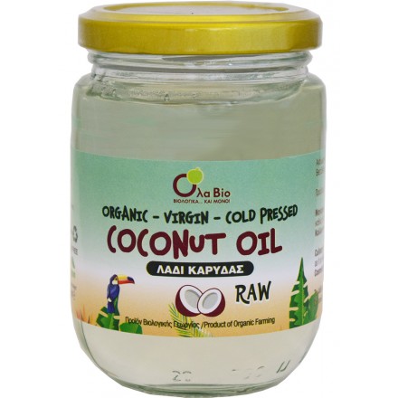 Raw coconut oil 12x500ml