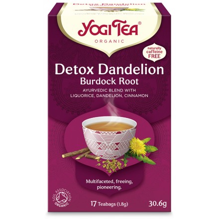 Yogi tea de-tox (for detoxification) 6x17 bags