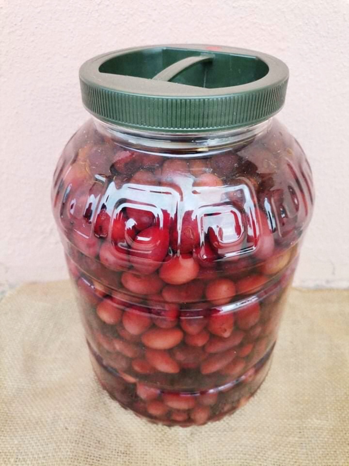 Organic Kalamon Olives 300-350 1 kg