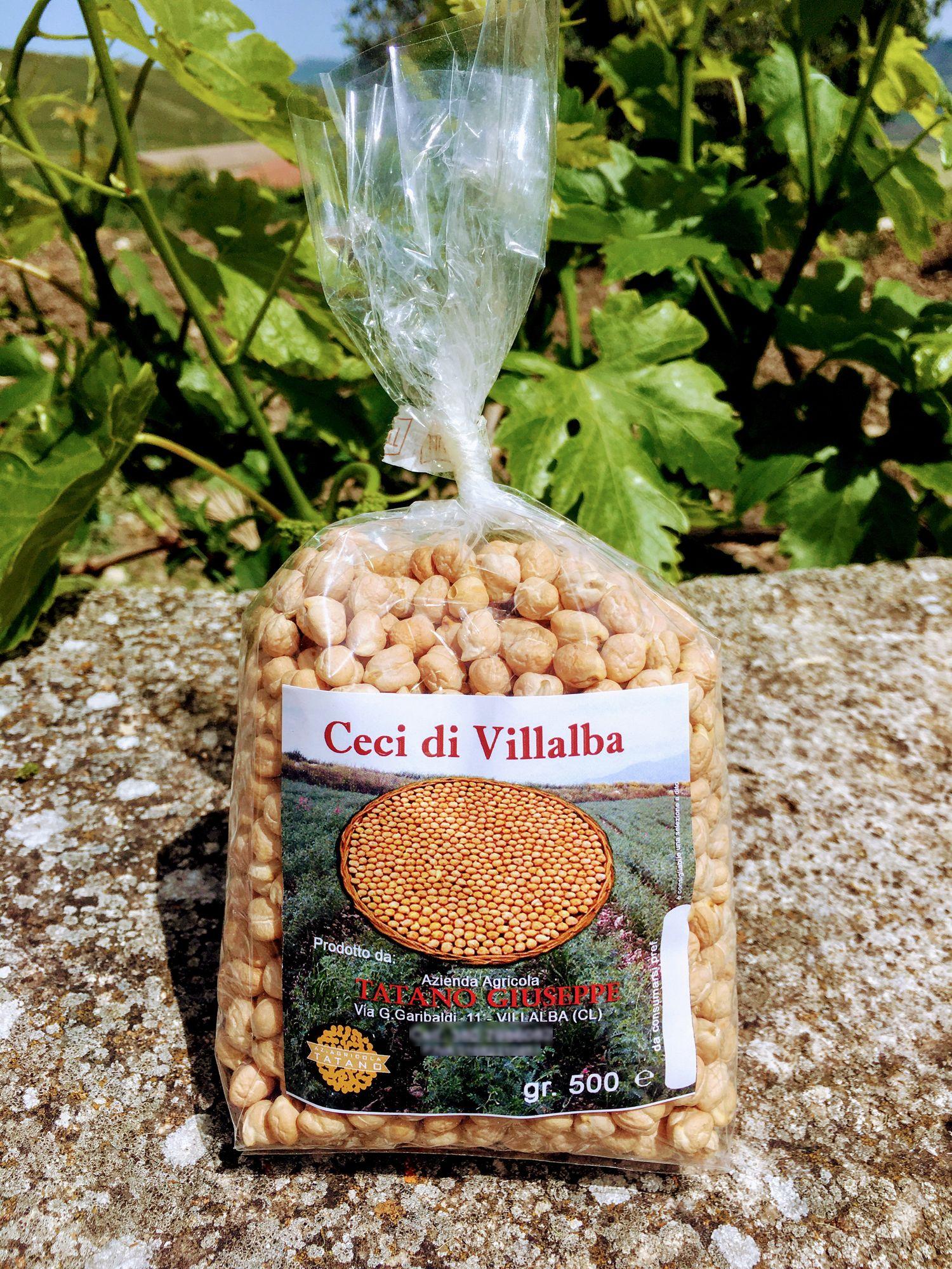 WHITE CHICKPEAS 500g