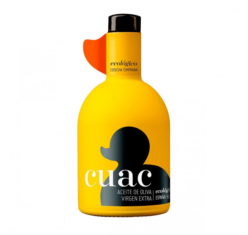 ECOLOGICAL EVOO CUAC. x 8 bottles 500 ml.