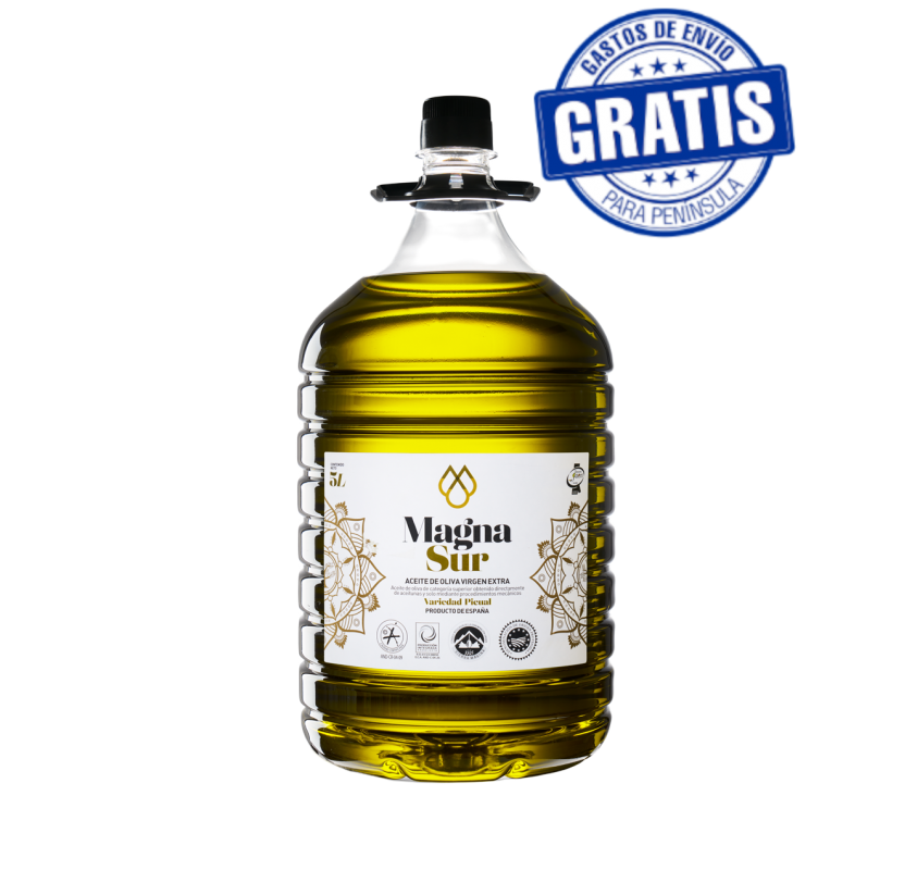 EVOO MAGNASUR. 3 X 5 LITER BOX.