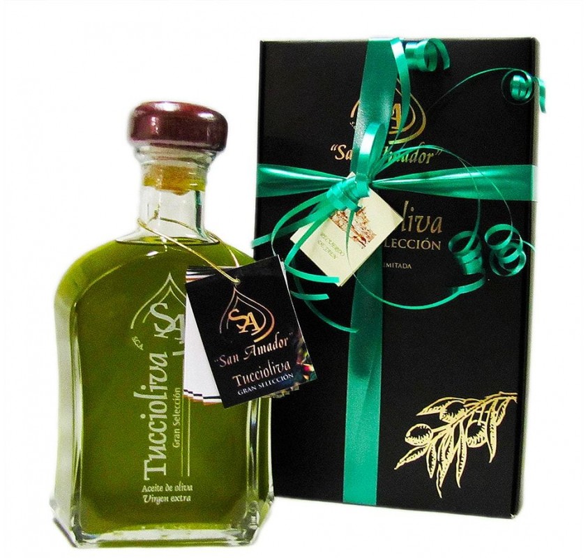 EVOO PICUAL TUCCIOLIVA. MATILDA GIFT BOX 700 ML.