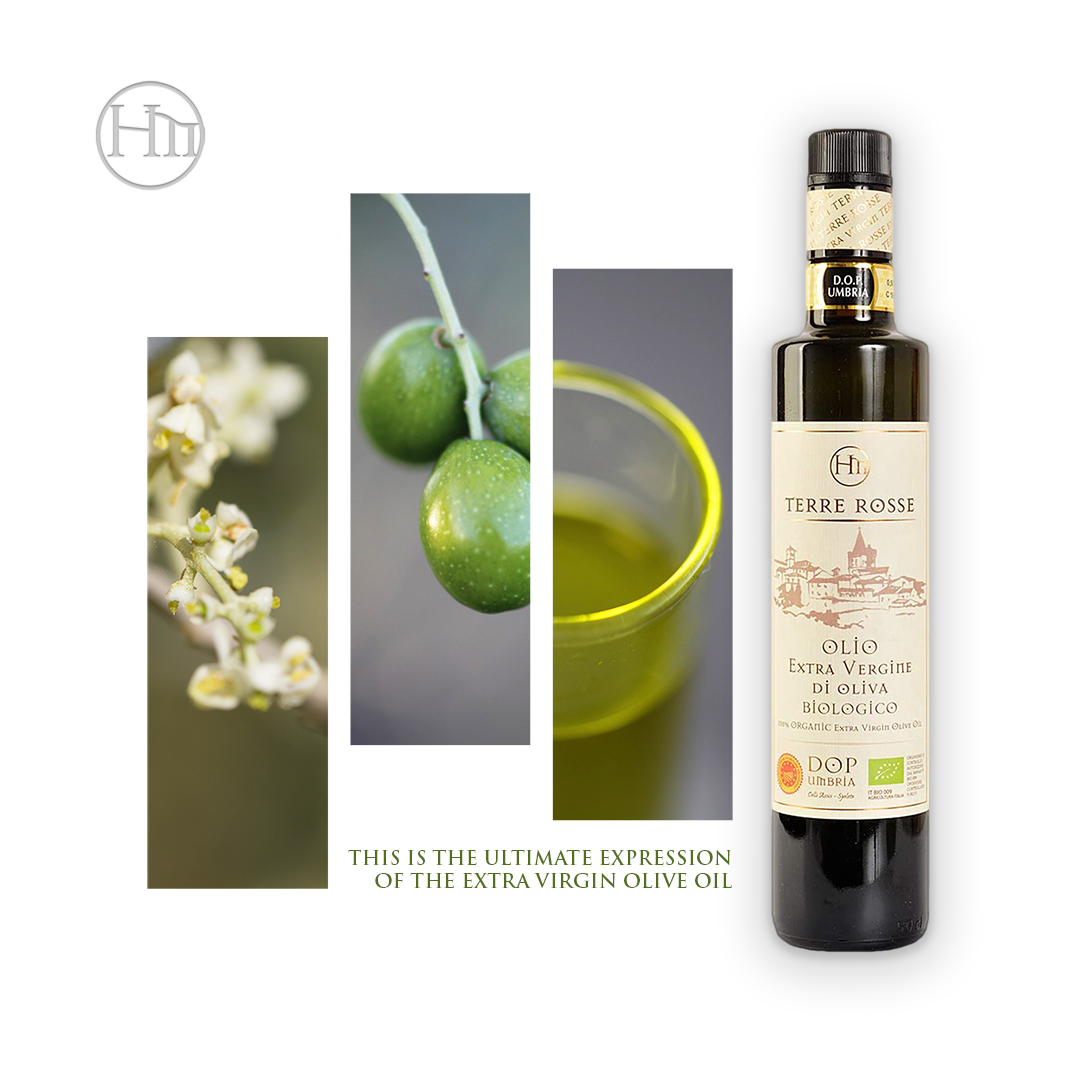 TERRE ROSSE - Organic Extra Virgin Olive Oil 500ml - Limited Edition 2021 Oil Campaign
