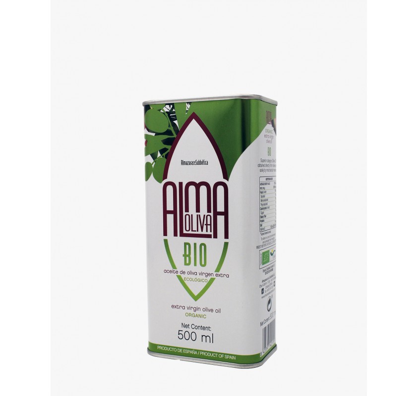 ALMAOLIVA BIO. BOX OF 15 CANS X 500ML.