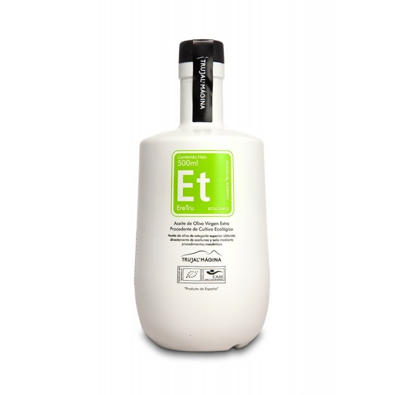 ERETRU. ORGANIC OLIVE OIL. 6 BOTTLES X 500ML
