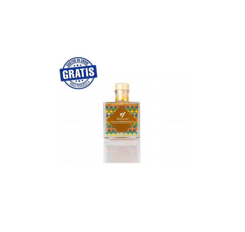 VERIALDA ORGANIC EVOO 100ML. BOX OF 12 BOTTLES