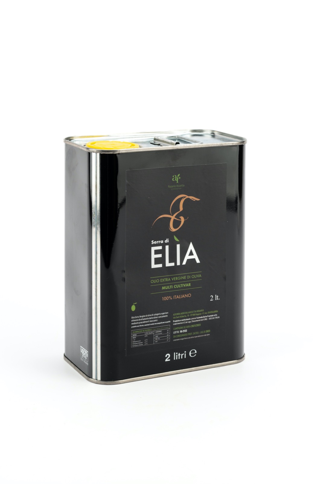 Multicultivar extra virgin olive oil 2 lt