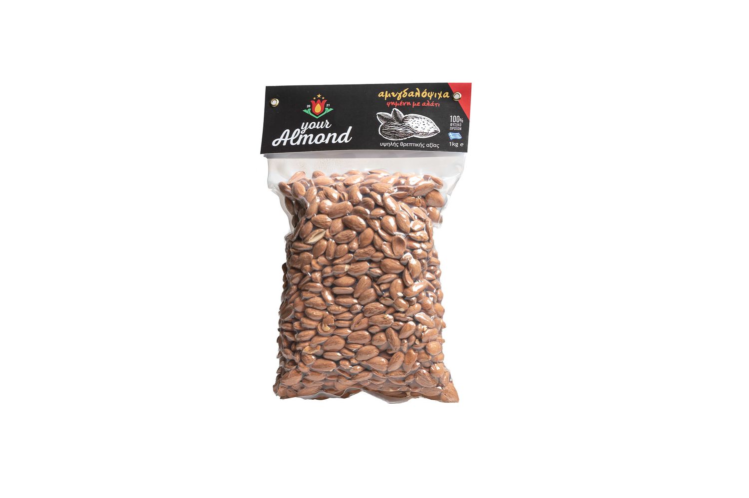Roasted Almond Kernel, lightly salted 1kg