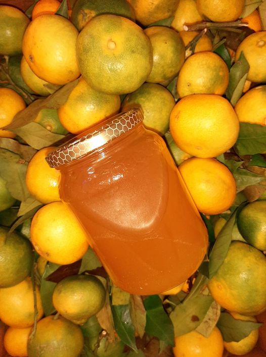 SICILIAN ORANGE BLOSSOM HONEY JAR OF 1KG