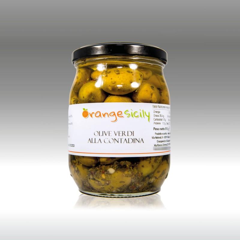 SICILIAN OLIVES FARMERS WAY - 510gr