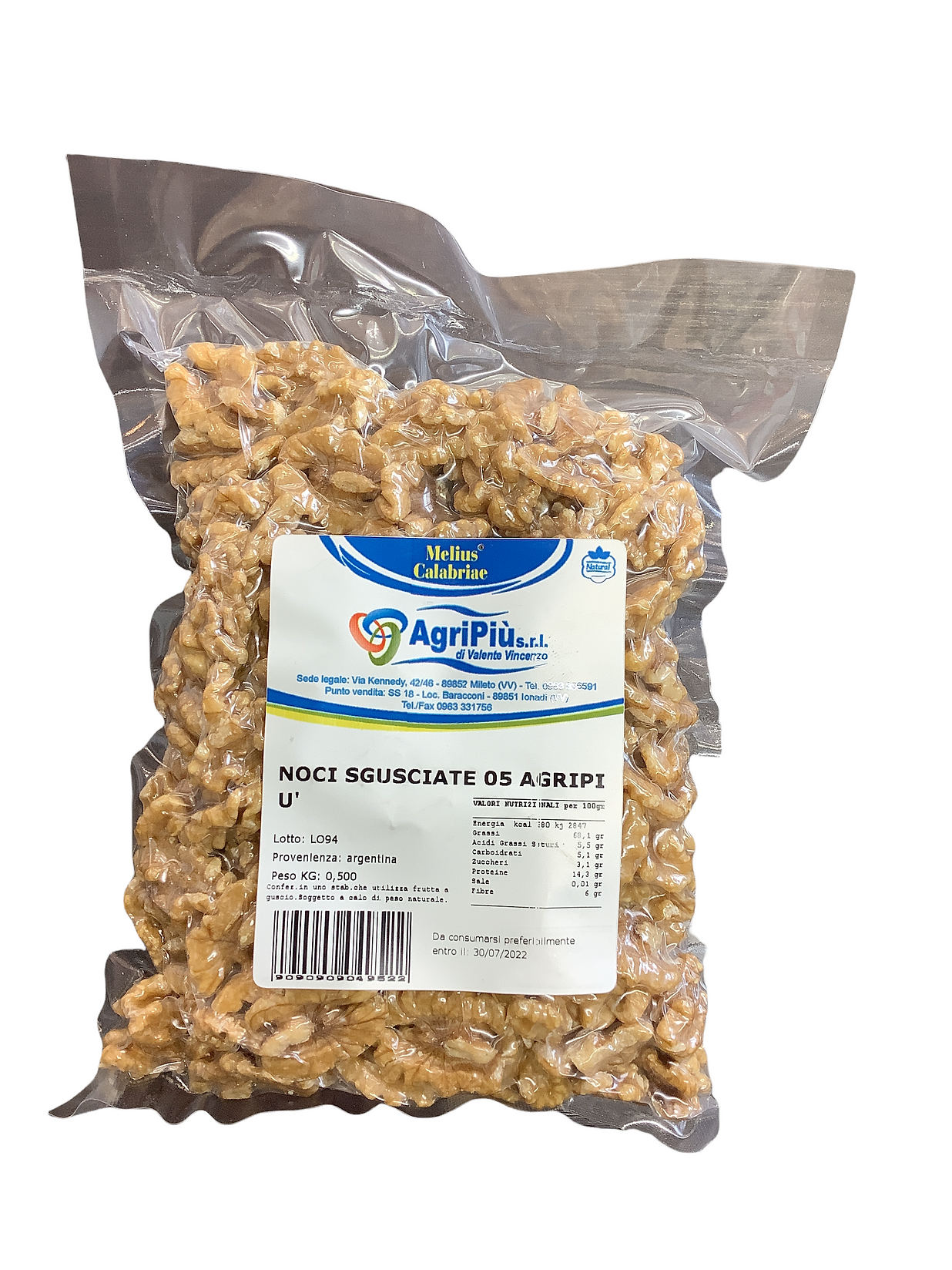 Walnuts shelled 5 kg