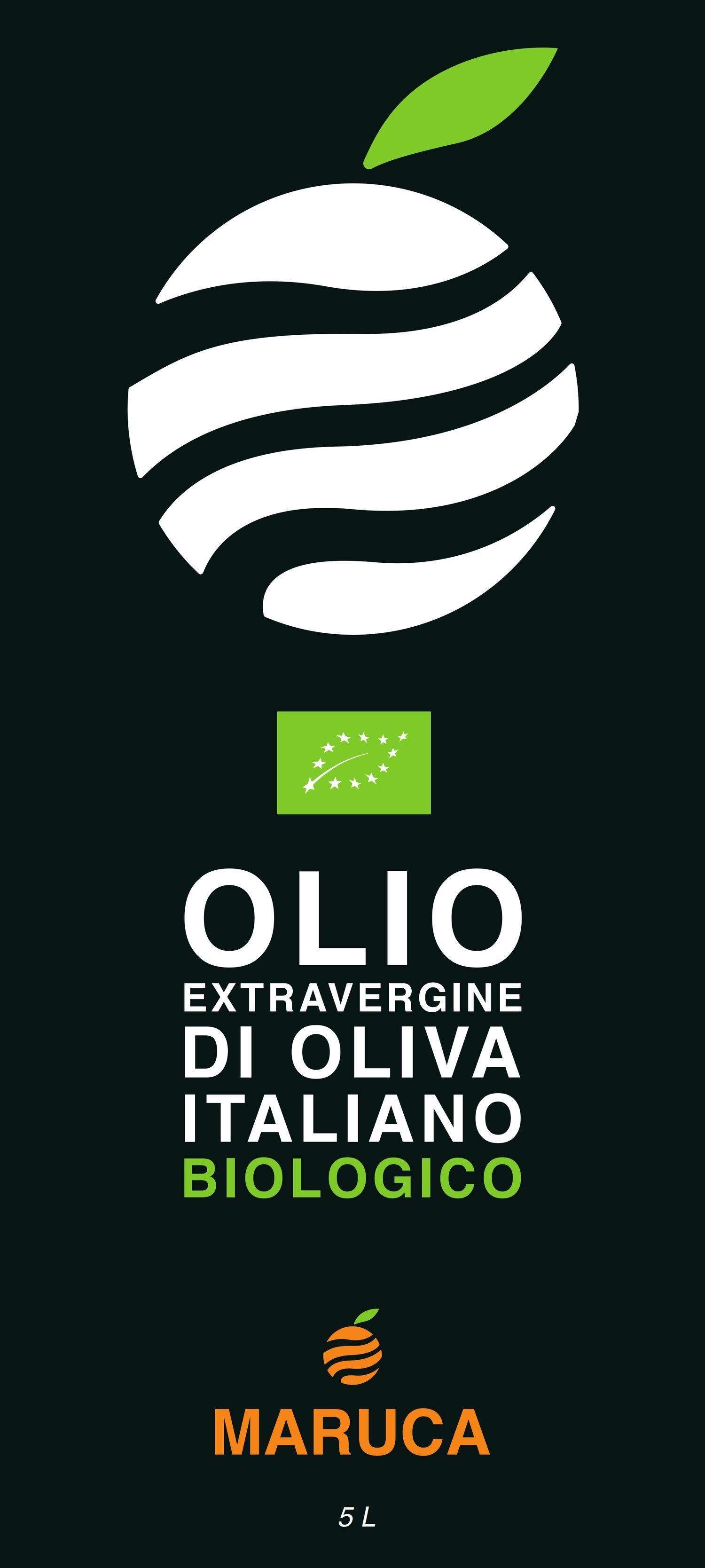 Organic extra virgin olive oil, 5 litre metal tin can