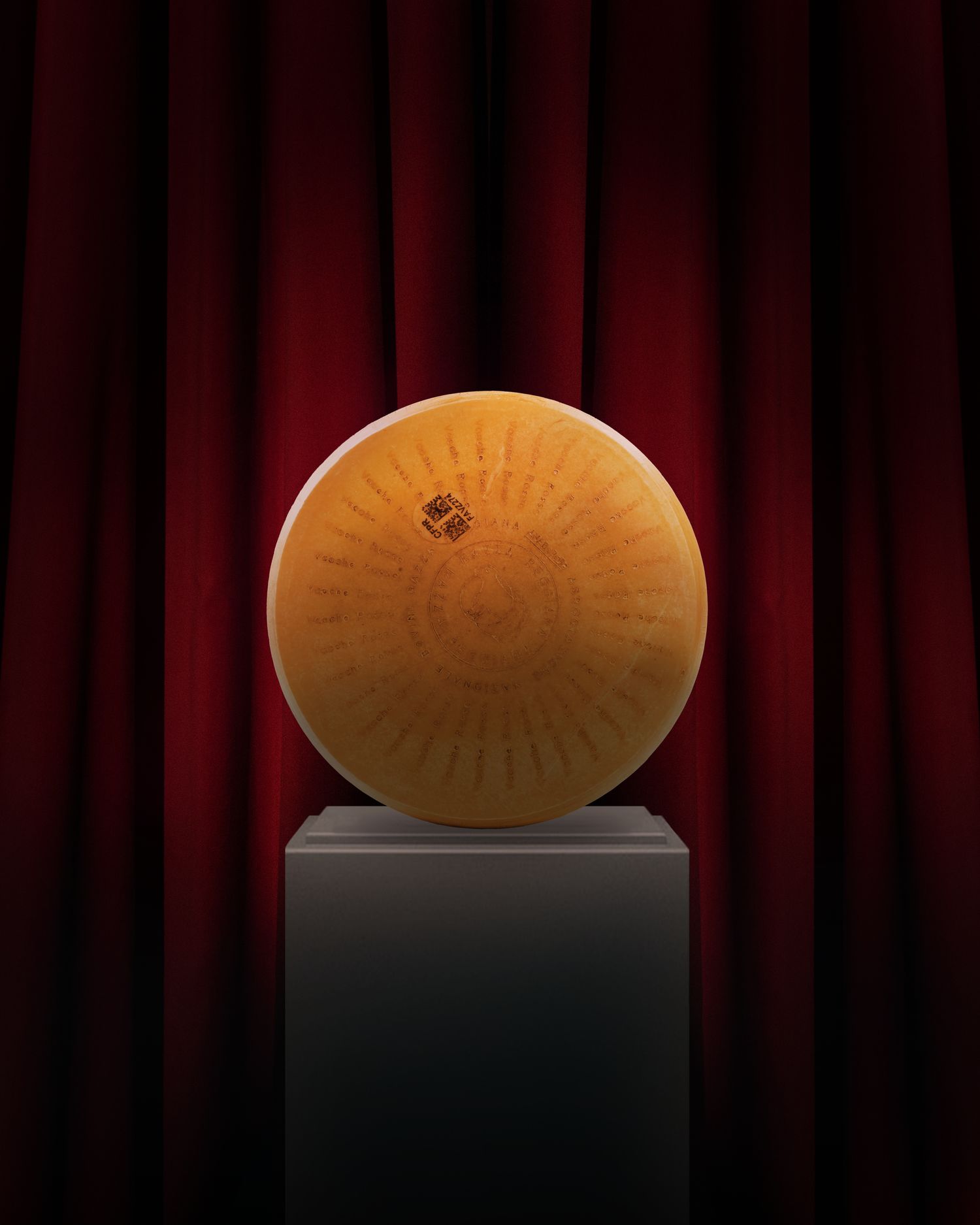 Parmigiano Reggiano DOP - Vacche Rosse whole wheels