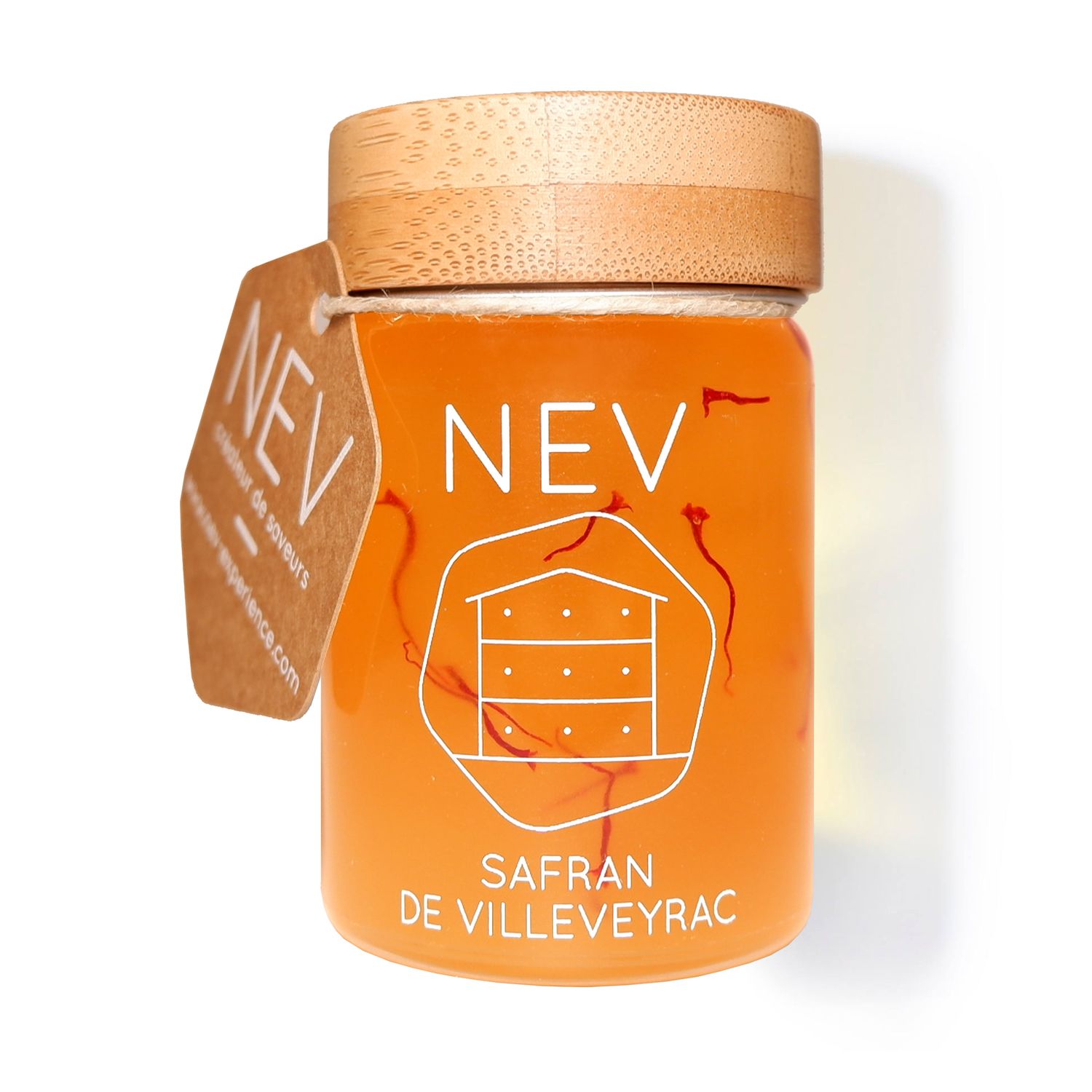 Acacia honey infused with saffron 125 g