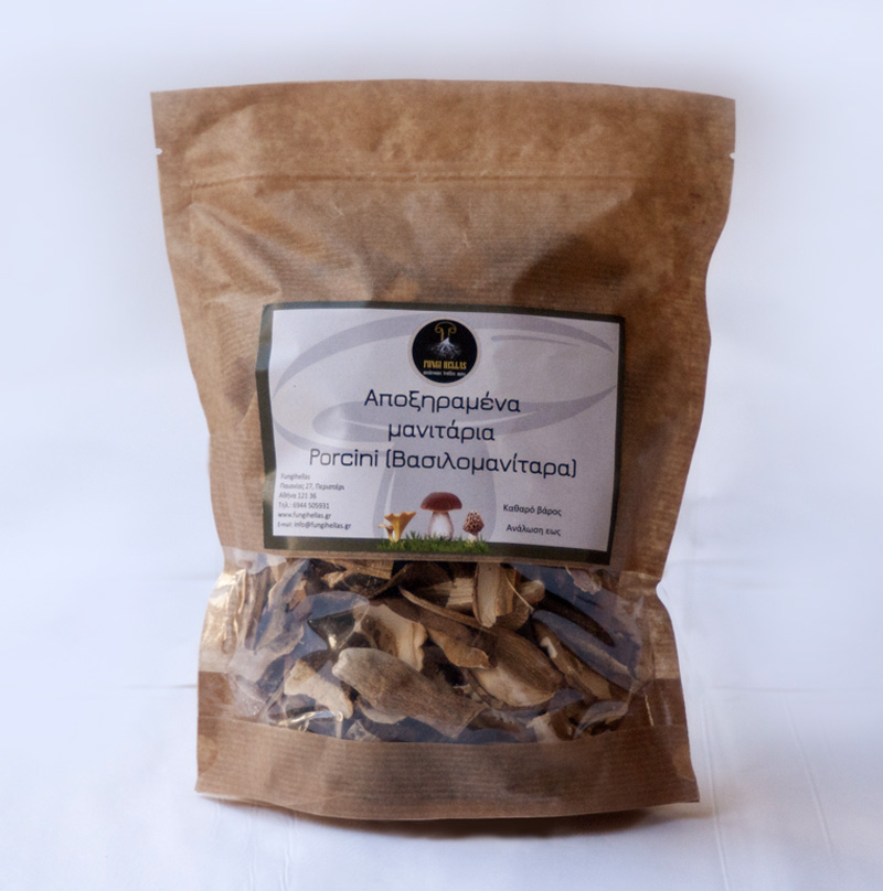 Dried porcini, quality B, 100gr package
