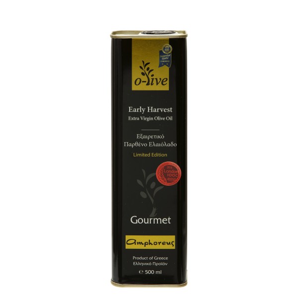 Extra virgin olive oil Gourmet 500ml - tin can
