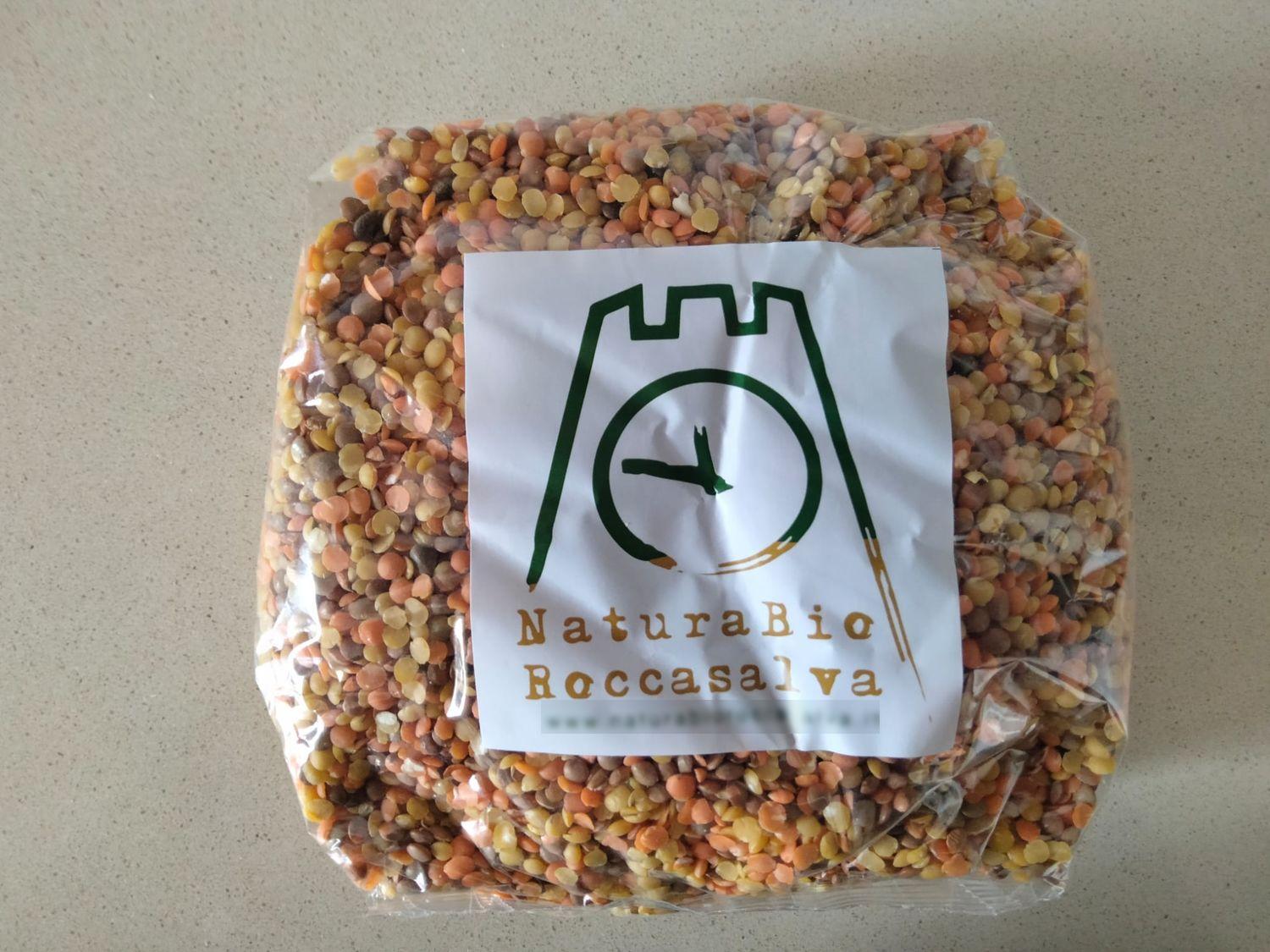 HULLED LENTILS BIO FROM MODICA, SICILY 500 G